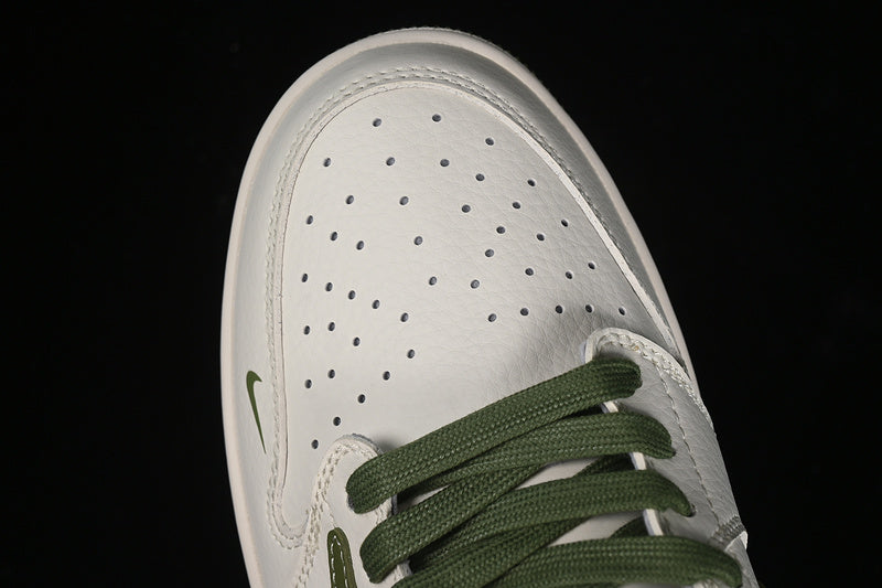 Nike Air Jordan 1 Low Off-White Travis Scott Supreme White Green Sneakers