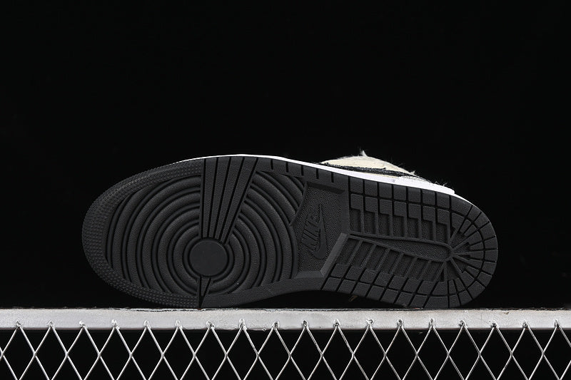 Nike Air Jordan 1 Low Black White Grey Sneakers