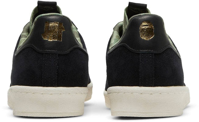 UNDFTD BAPE Adidas Campus 80s Black Q34750 Shoes