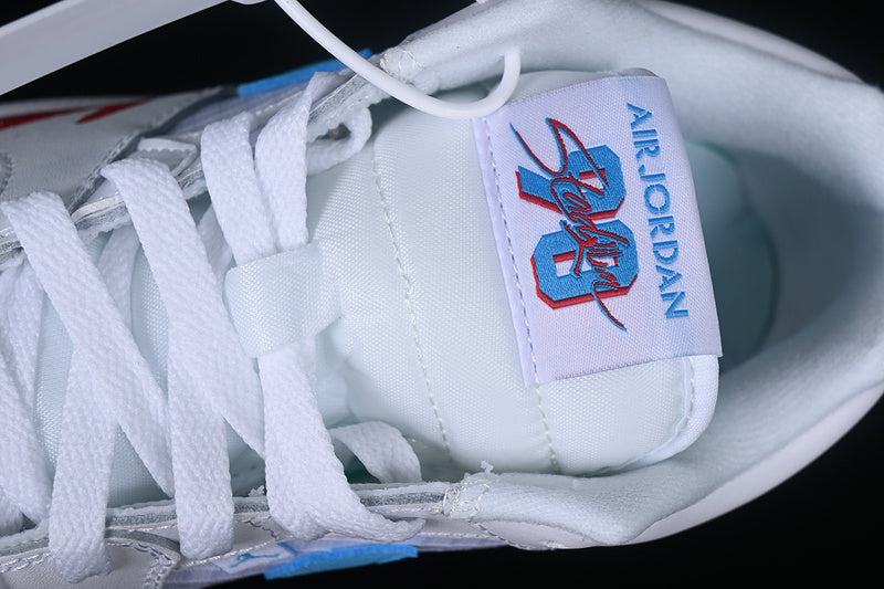 Nike Air Jordan Stadium 90 Red Blue White Sneakers