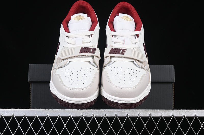 Nike Air Jordan Legacy 312 Low Year Of The Snake White Grey Red Sneakers