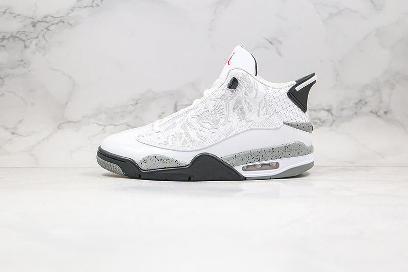 Nike Air Jordan Retro Dub Zero White Cement Sneakers