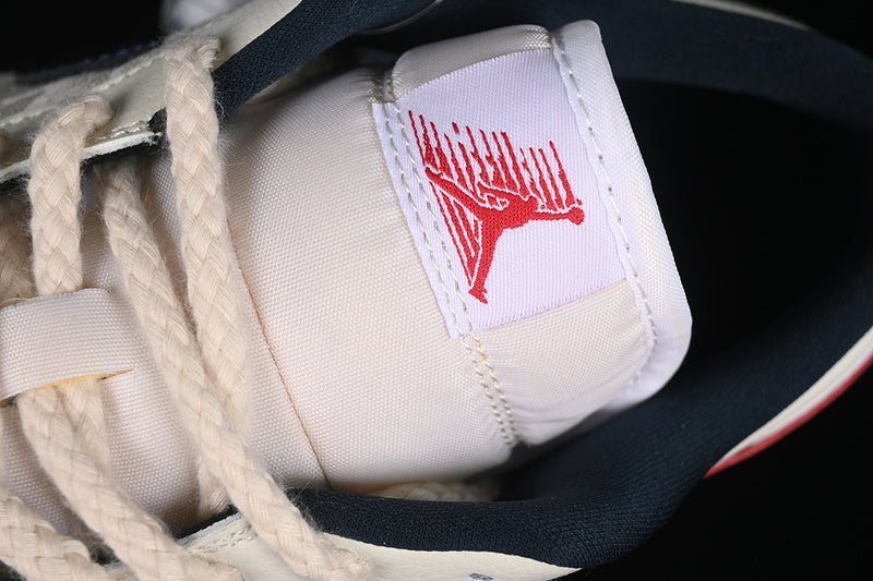 Nike Air Jordan 1 Low Aegean Storm Pale White Sneakers