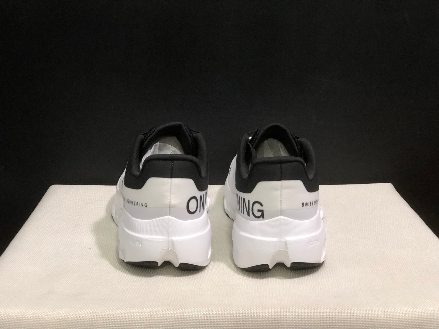 On Running Cloudsurfer Next Casual Running Shoes Black/White