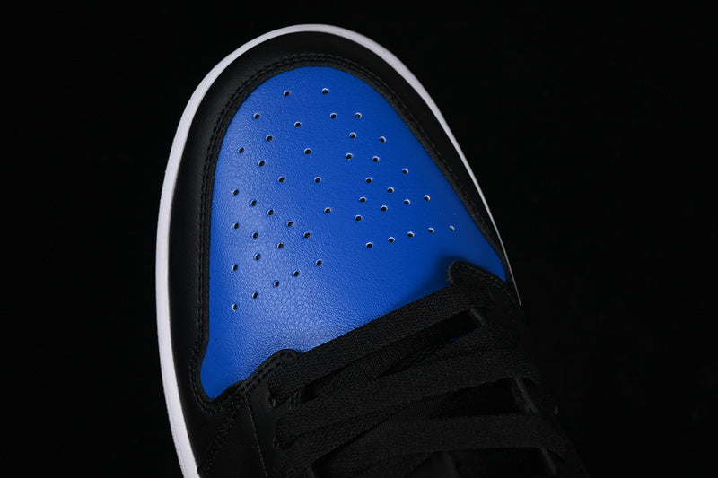 Nike Air Jordan 1 Low Black White Game Royal Sneakers