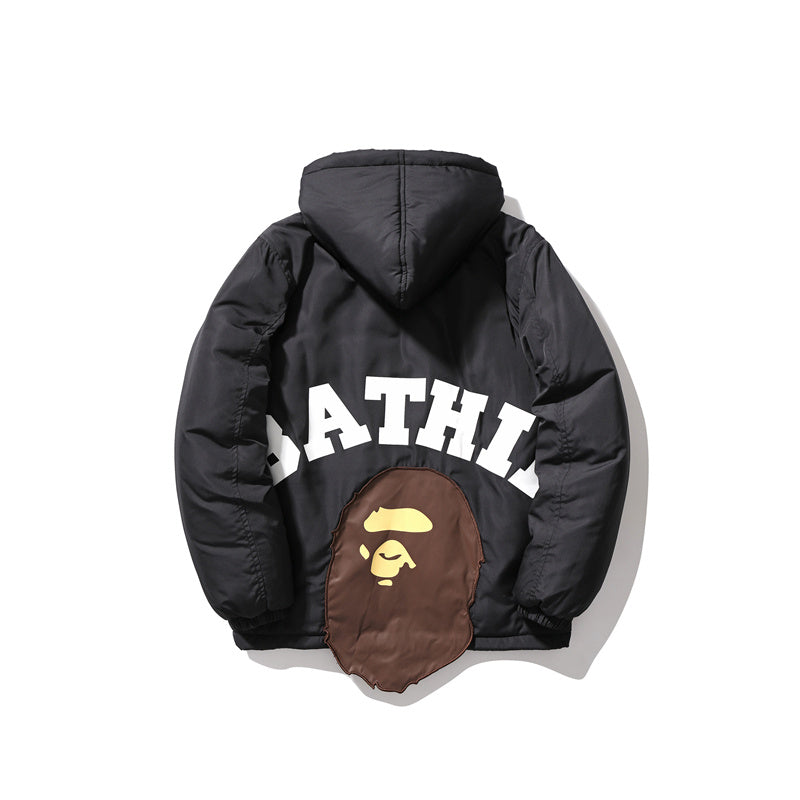A Bathing Ape Letter Padded Jacket