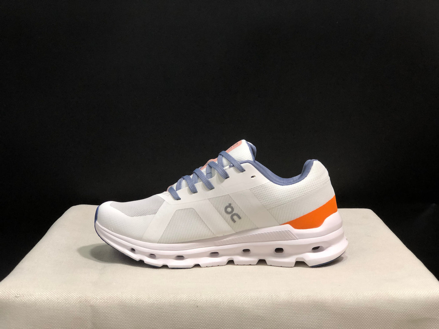 On Running Cloudrunner Anti-Slip Sports Running Shoes Ivory White
