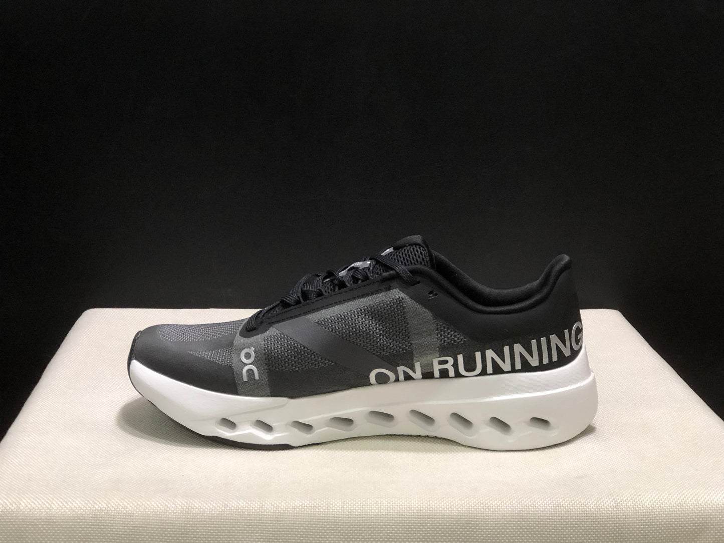 On Running Cloudsurfer Next Casual Running Shoes Dark Grey/Black/White