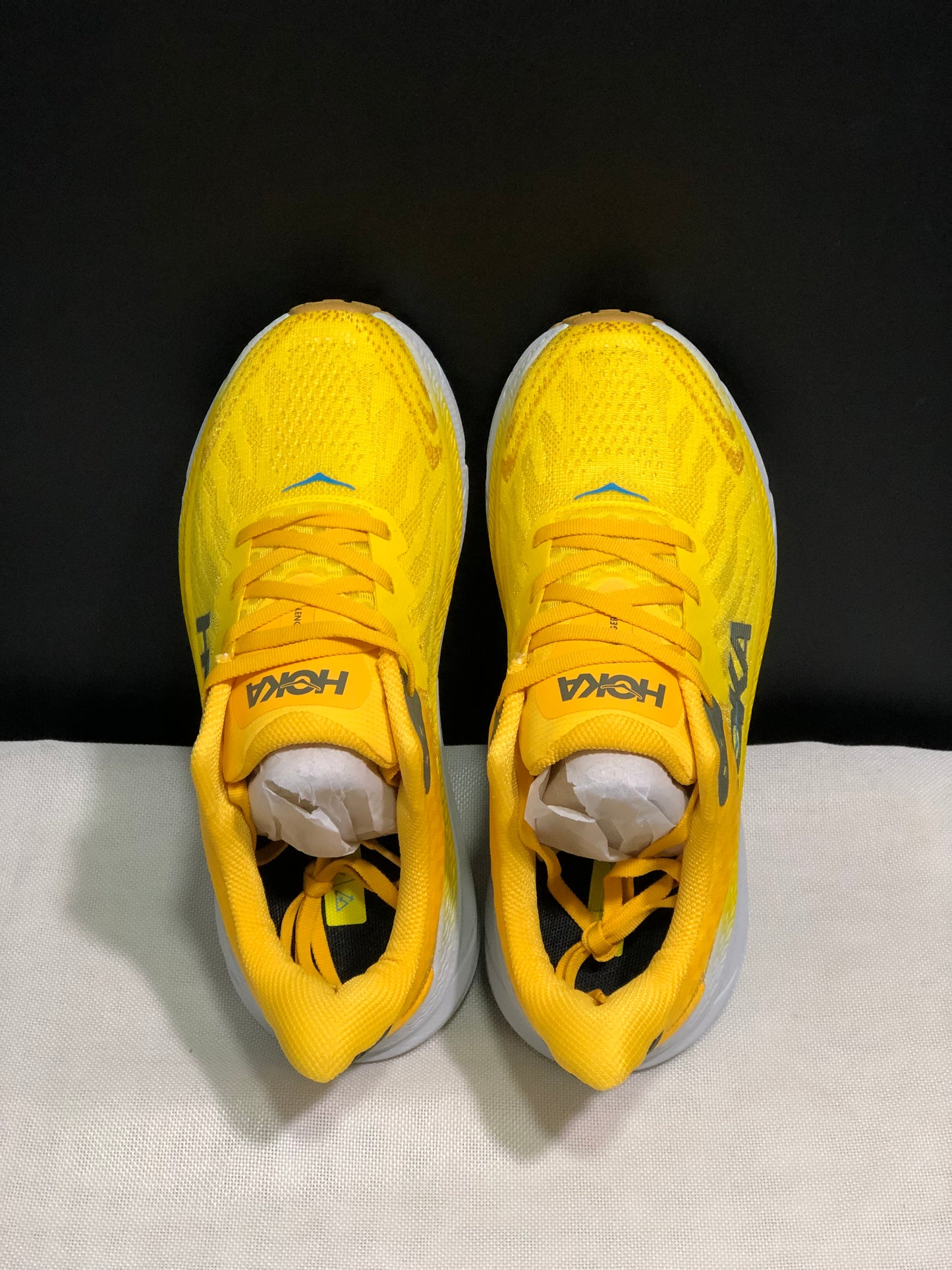 Hoka One One Challenger 7 Shock-absorbing Breathable Running Shoes Sneakers Yellow