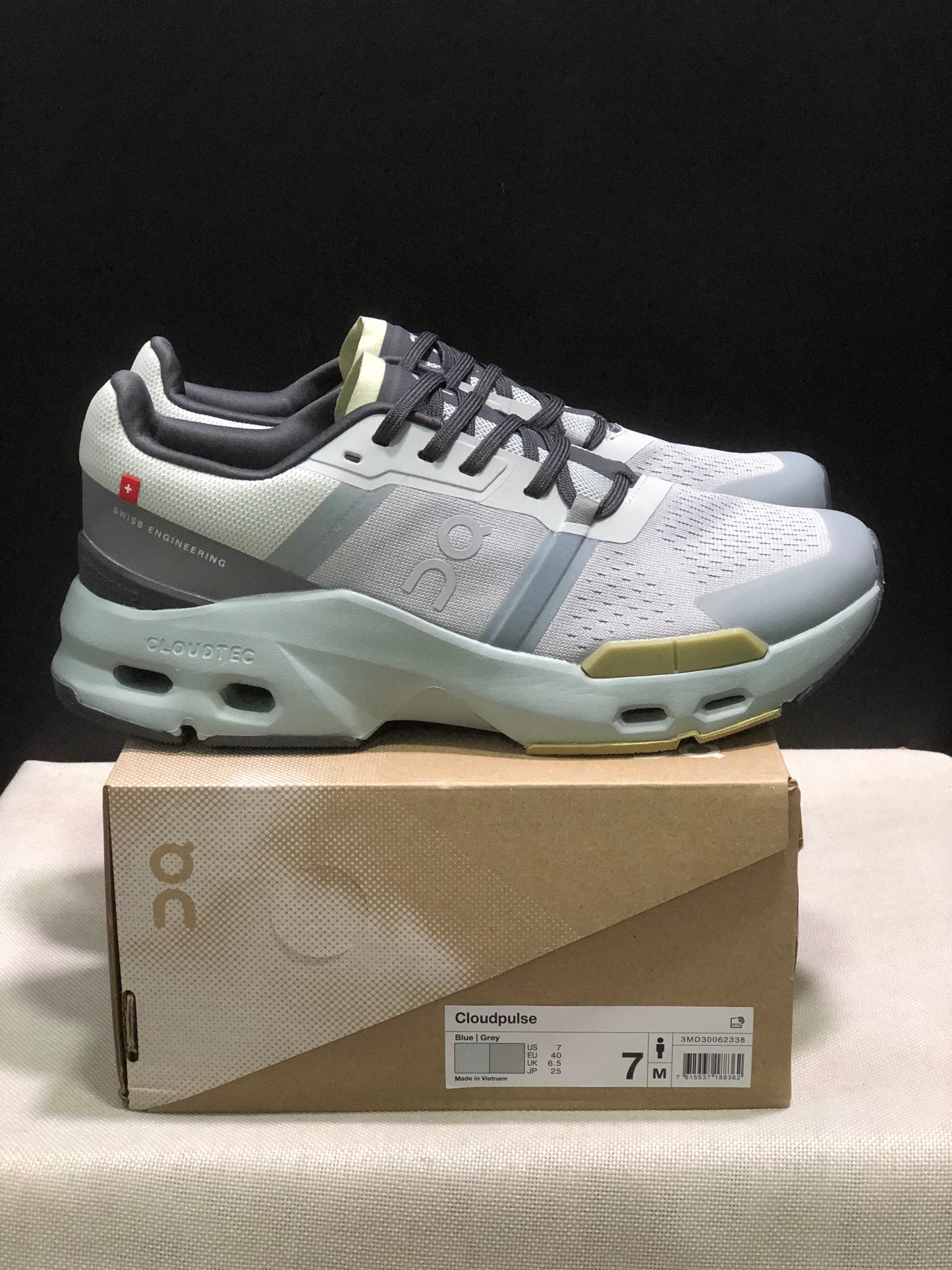 On Running Cloudpulse Comfortable Running Shoes Blue/Grey