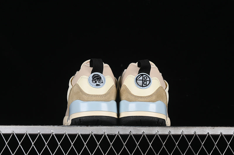 Nike Air Jordan Spizike Low Blue Brown Khaki Sneakers