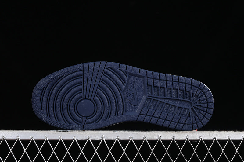 Nike Air Jordan 1 Low LV Travis Scott Fragment Design OG SP Navy Grey White Sneakers