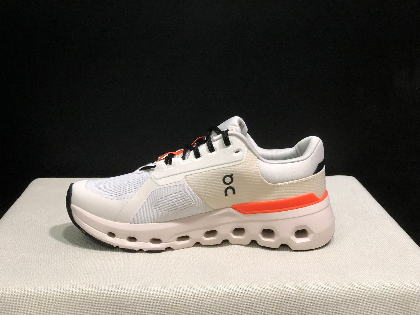 On Running Cloudrunner 2 Mesh Breathable Running Shoes White/Orange