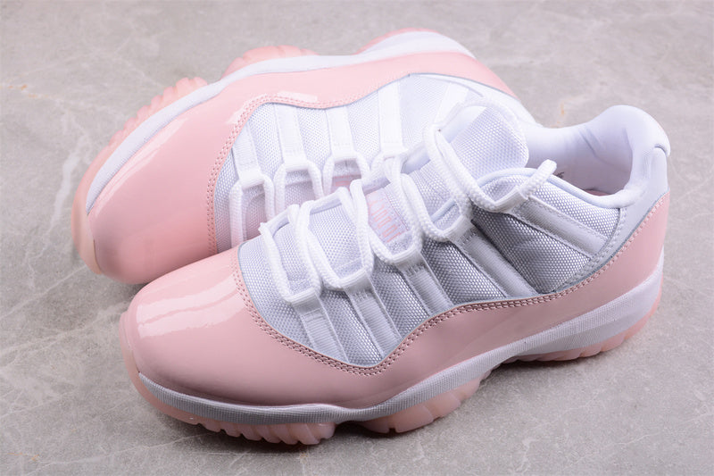Nike Air Jordan 11 Retro Low White Legend Pink Sneakers