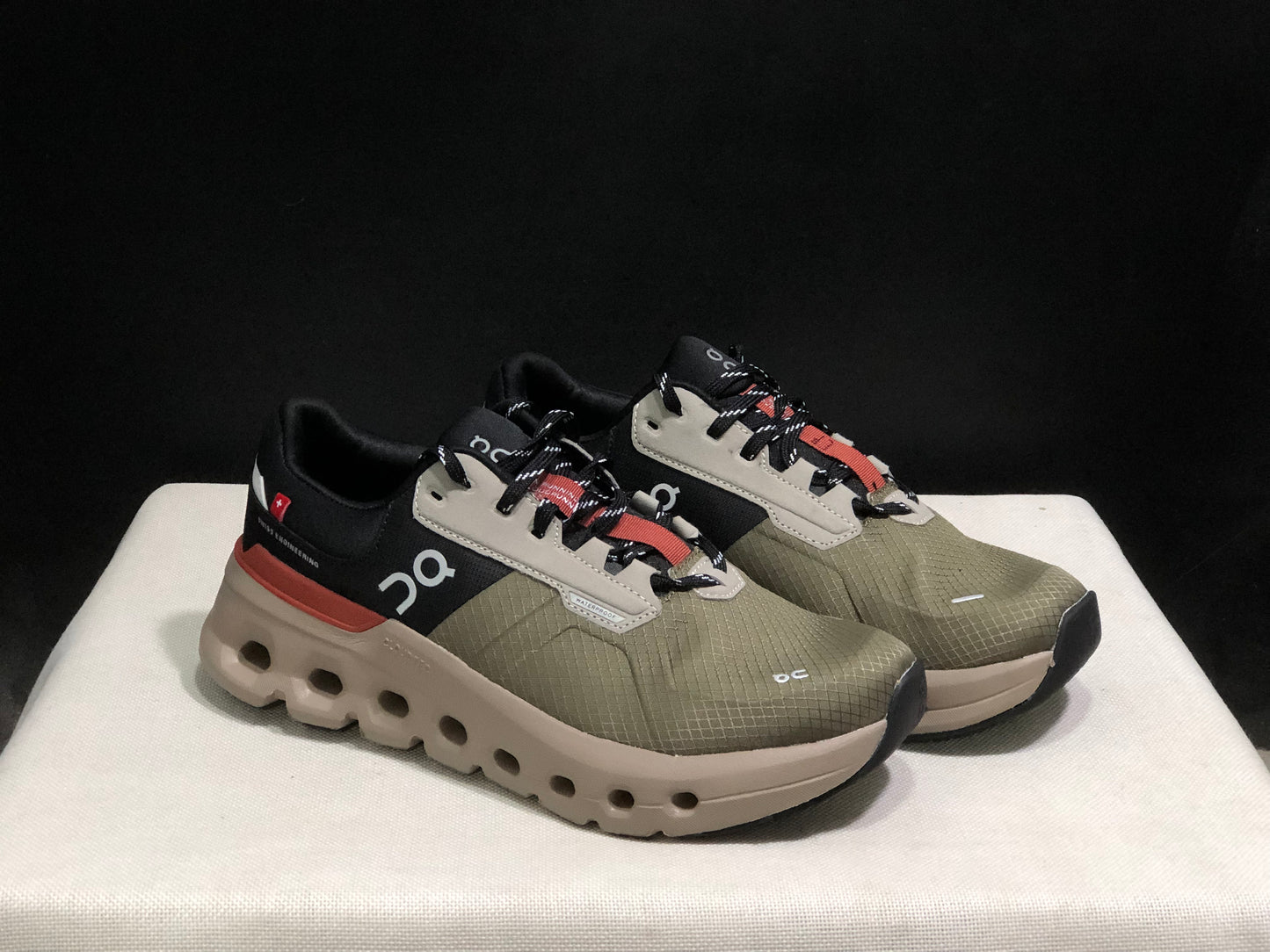 On Running Cloudrunner 2 Waterproof Casual Running Shoes Olive/Mahogamy