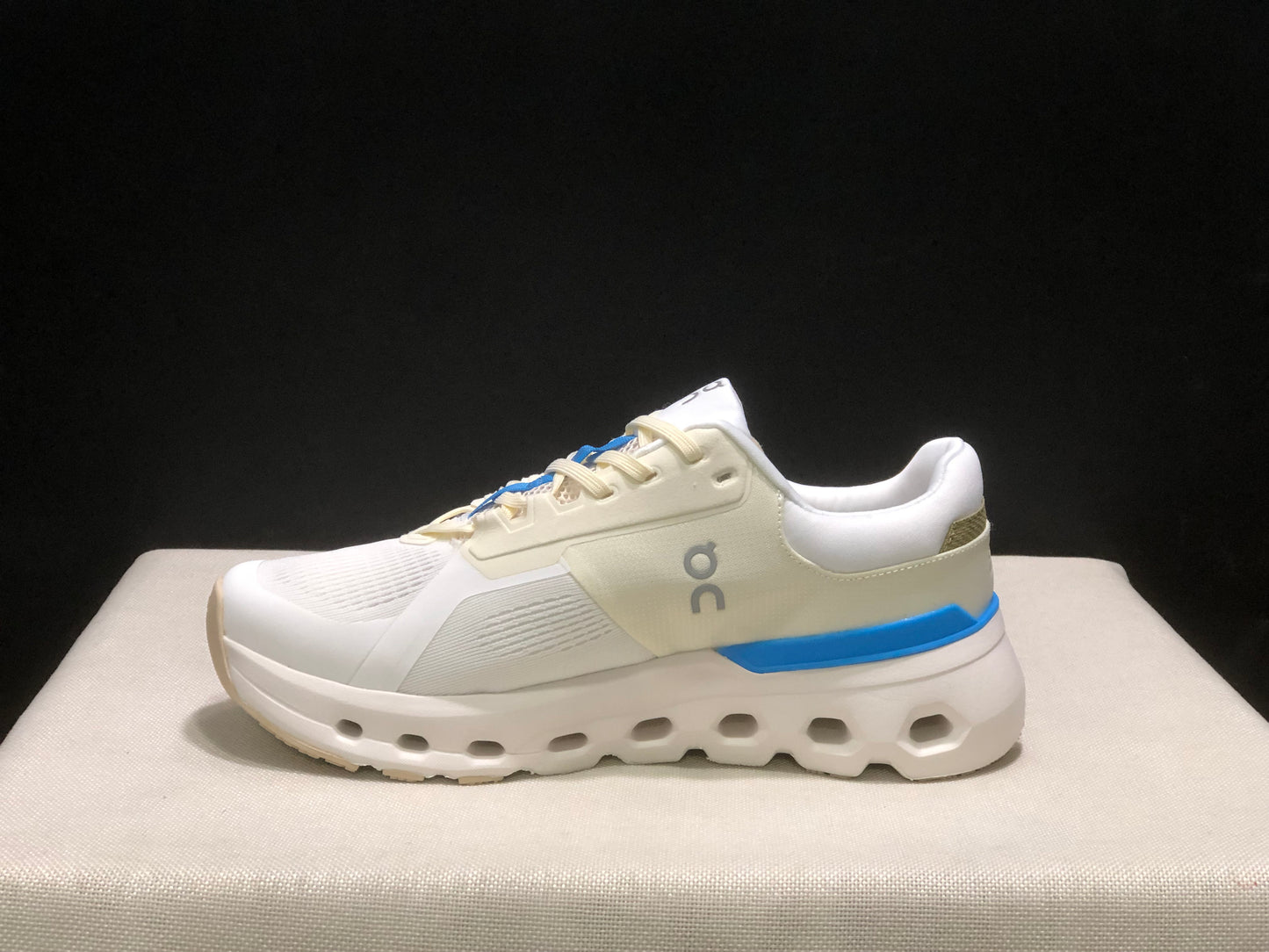 On Running Cloudrunner 2 Mesh Breathable Running Shoes Beige/Skyblue