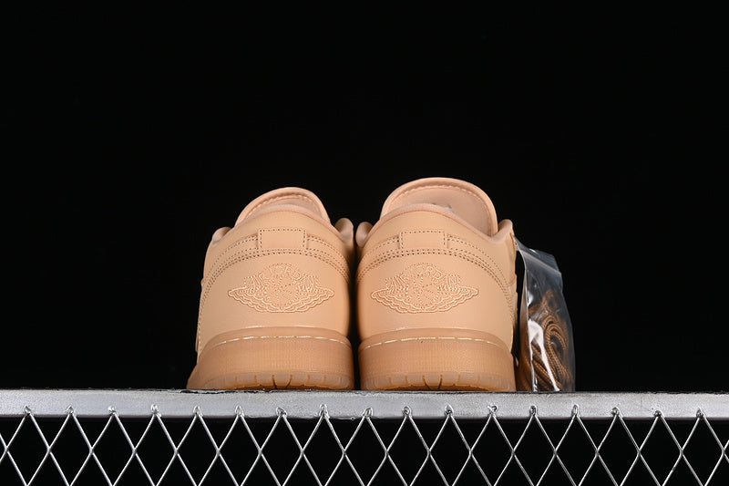 Nike Air Jordan 1 Low Earthy Yellow Sneakers