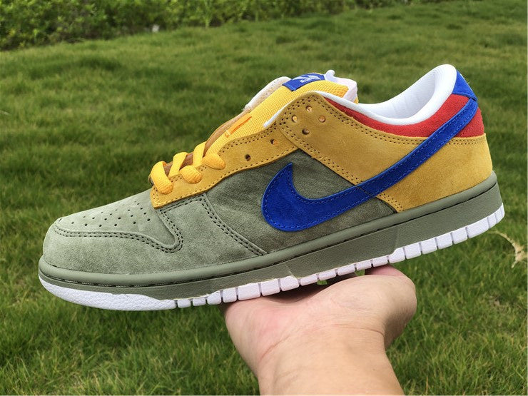 Nike Dunk Low Premium SB Puff-n-Stuff Green Sneakers
