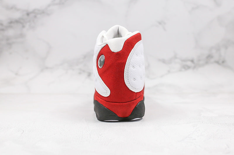 Nike Air Jordan 13 Retro White Cherry Red Sneakers