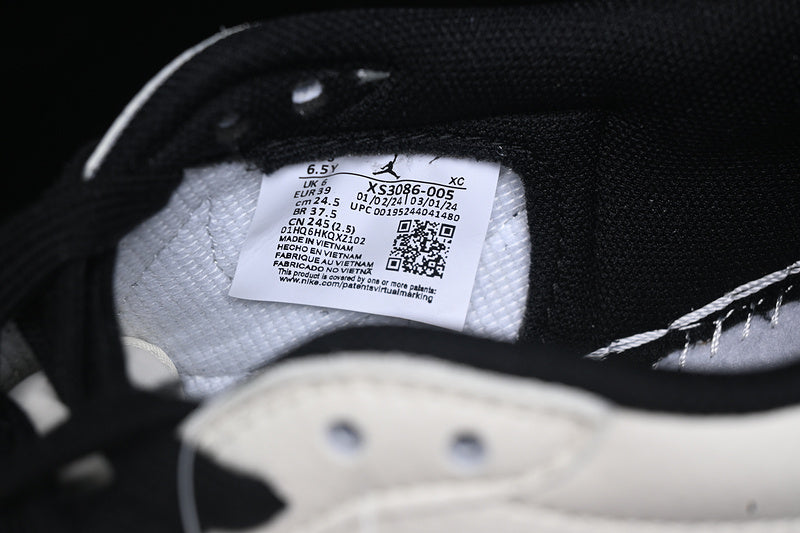 Travis Scott Fragment Design Nike Air Jordan 1 Low Givenchy OG SP Black Brown White Sneakers