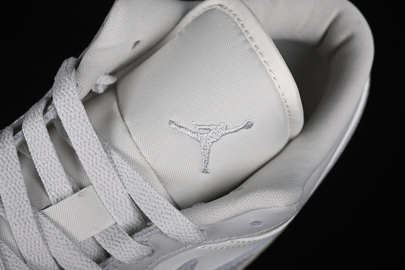 Nike Air Jordan 1 Low Coconut Milk Neutral Grey Sneakers