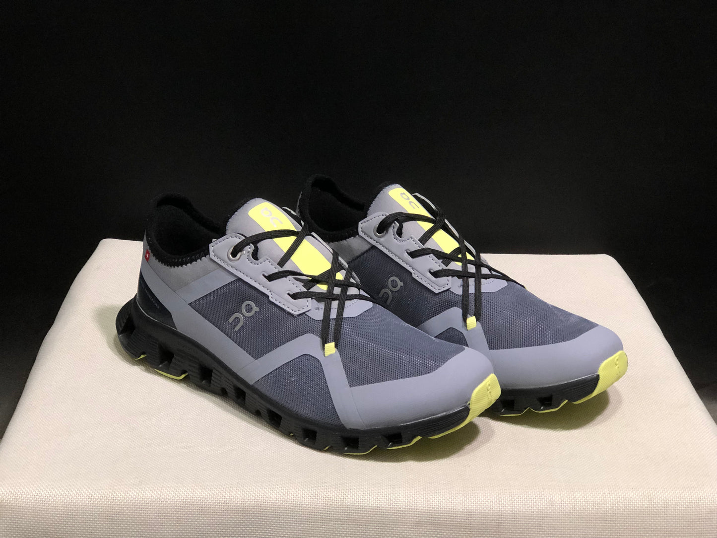 On Running Cloud X 3 AD Comfortable Wear-Resistant Training Shoes Grey/Hay