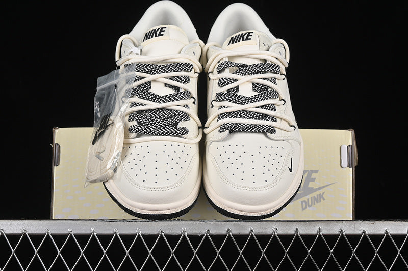 Nike Air Jordan 1 Low OG SP Travis Scott Fragment Design White Black Sole Sneakers