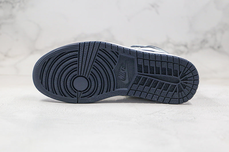 Nike Air Jordan 1 Retro Gray Navy Sneakers