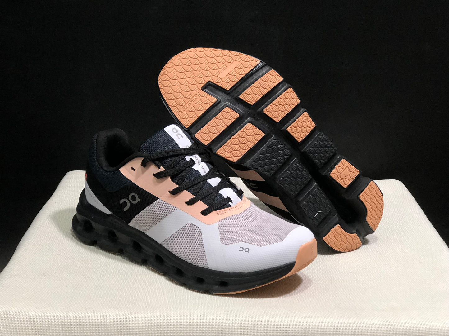 On Running Cloudrunner Anti-Slip Sports Running Shoes Fade/Black