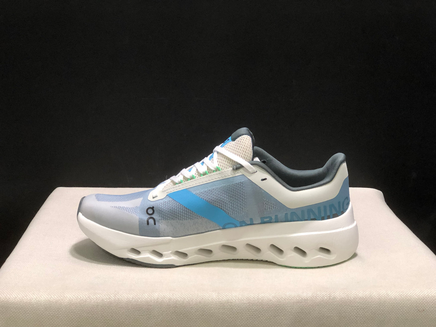 On Running Cloudsurfer Next Casual Running Shoes Niagara/White