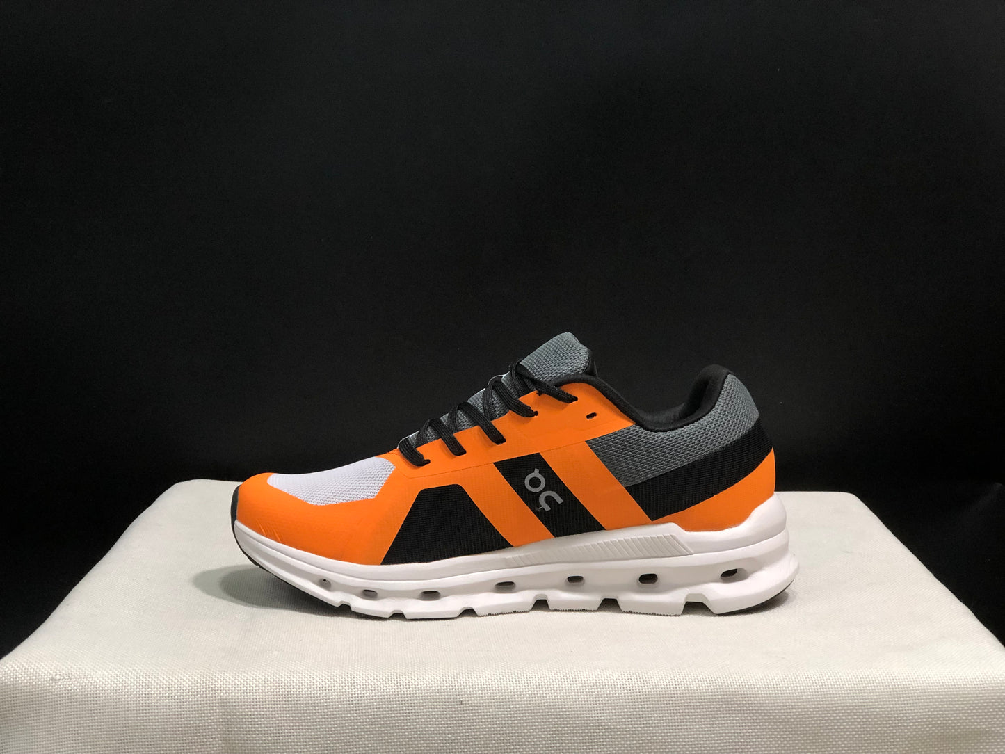 On Running Cloudrunner Anti-Slip Sports Running Shoes Grey/Orange
