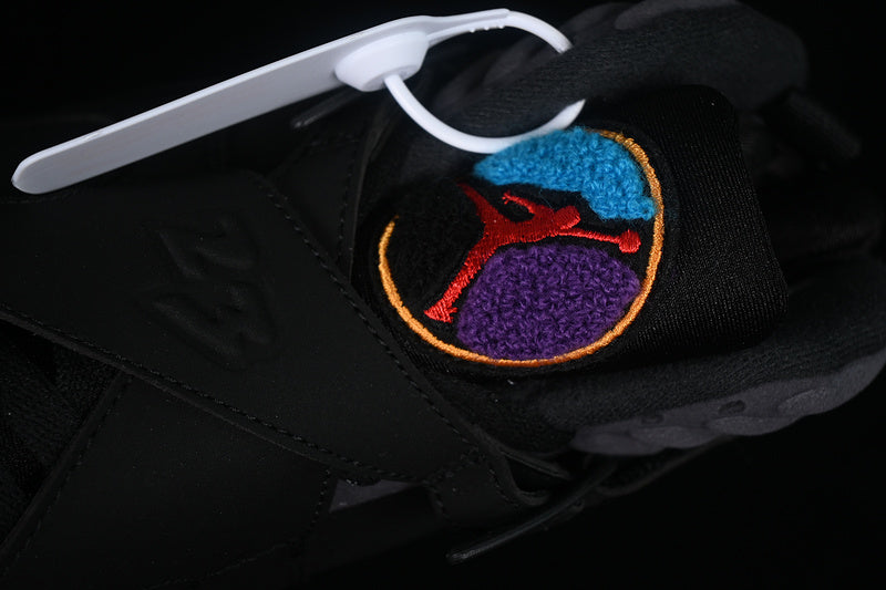Nike Air Jordan 8 Retro True Red Flint Bright Blue Black Grey Sneakers