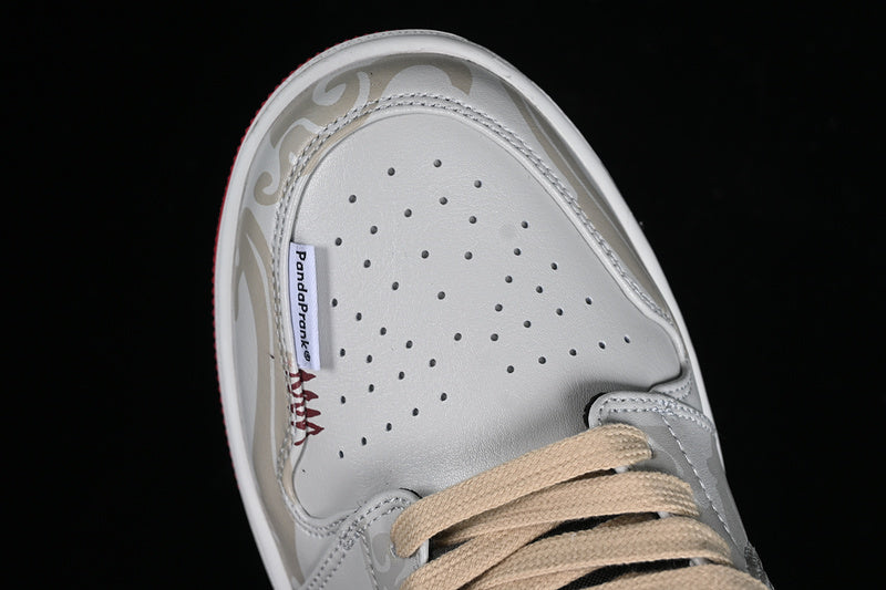 Nike Air Jordan 1 Low Auspicious Clouds Grey Sneakers