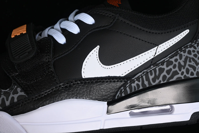 Nike Air Jordan Legacy 312 Low Black White Black Cement Sneakers