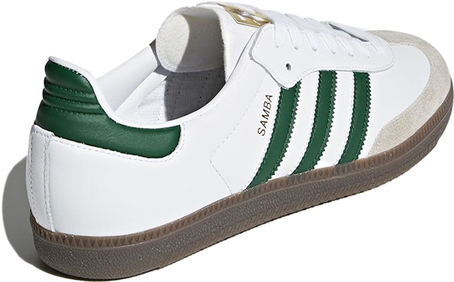 Adidas Originals Samba White Green CQ2149 Shoes
