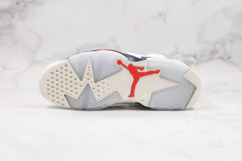 Nike Air Jordan 6 Retro Tinker 2018 White Gray Infrared Sneakers
