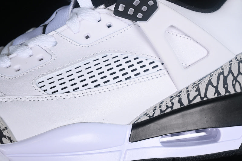 Nike Air Jordan Spizike Low Obsidian Pure White Sneakers