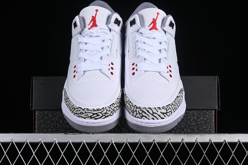 Nike Air Jordan 3 Retro JTH NRG Cement Ash White Sneakers