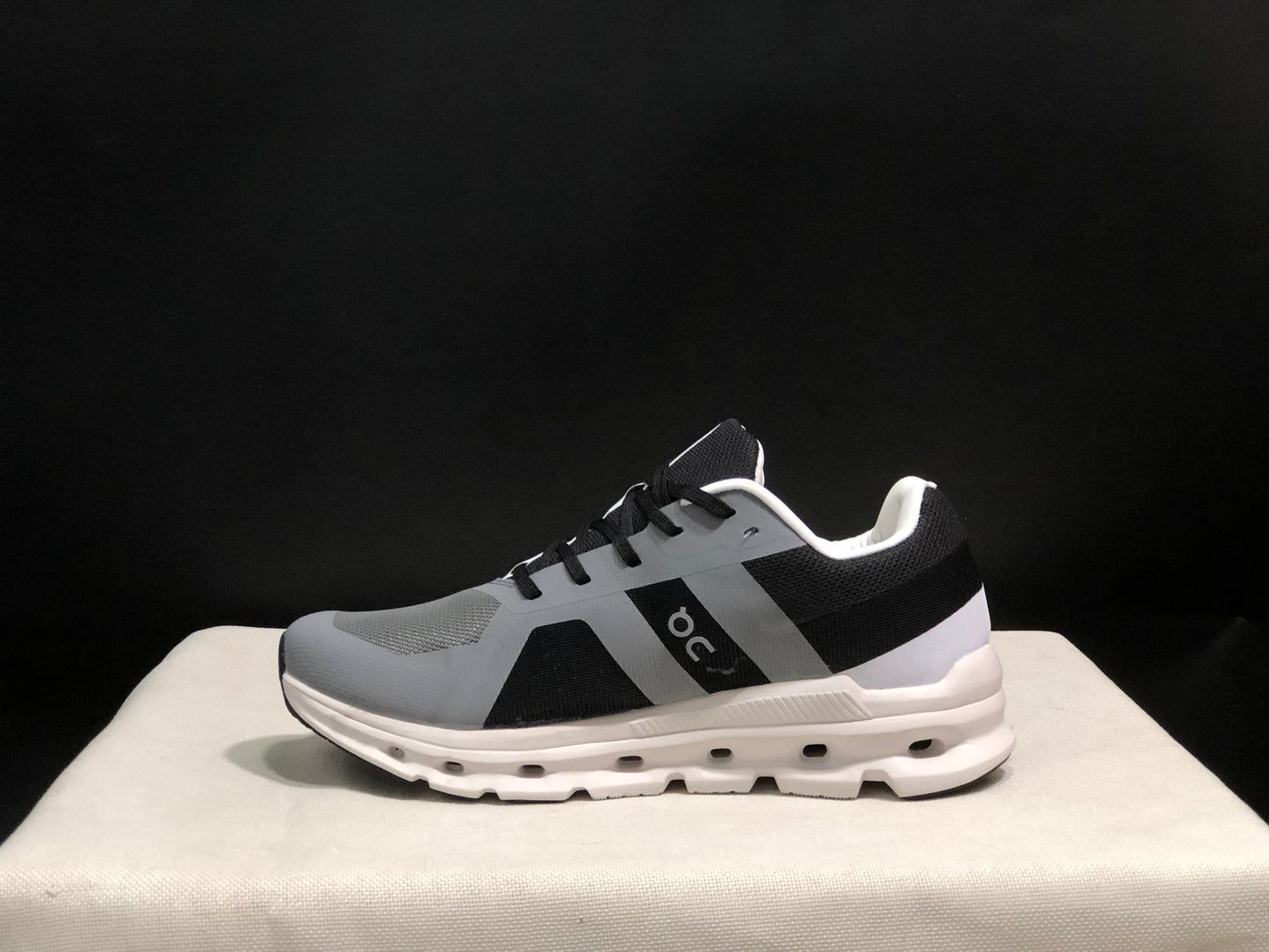 On Running Cloudrunner Anti-Slip Sports Running Shoes Eclipse/Black
