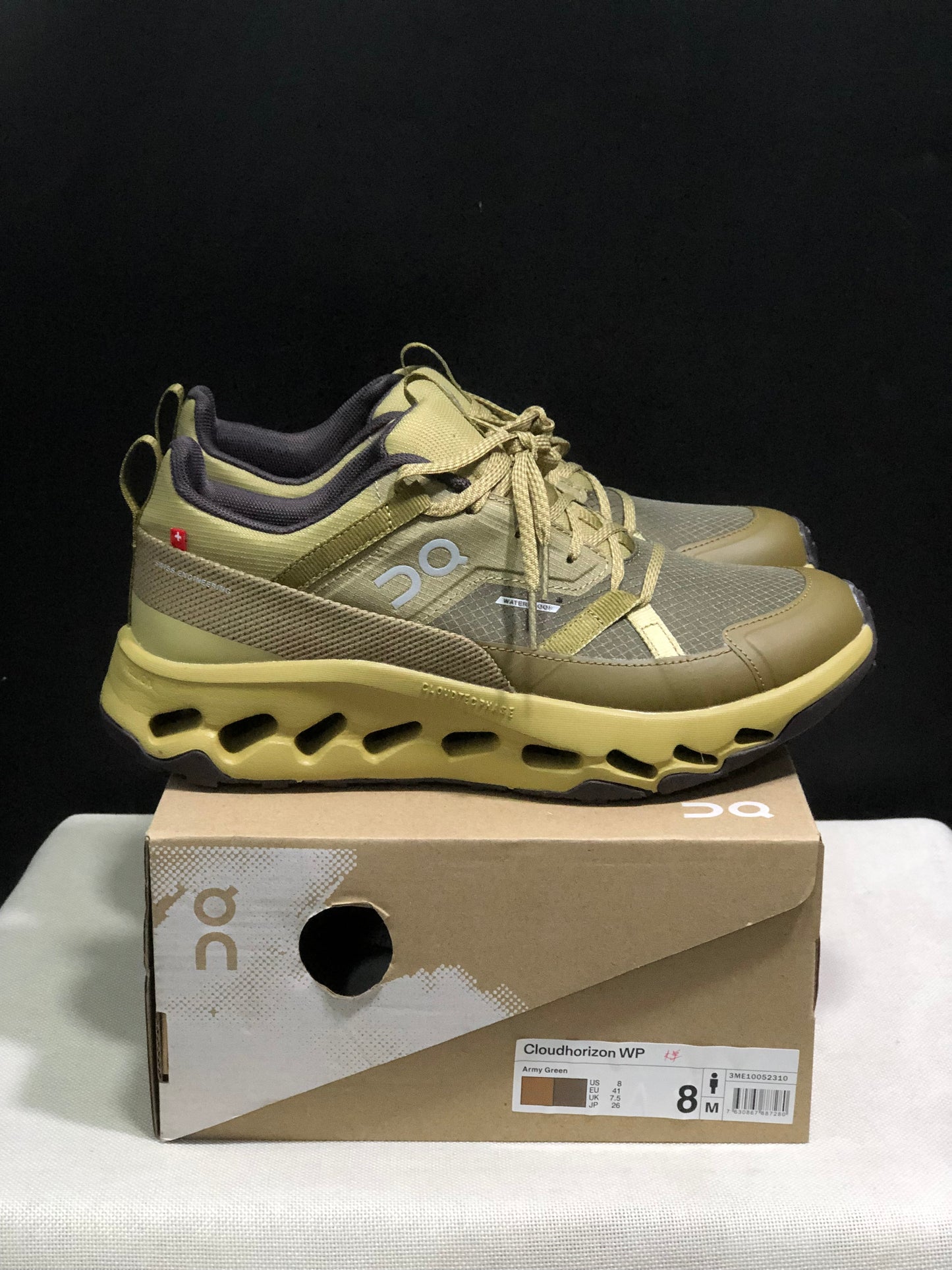 On Running Cloudhorizon Comfortable Hiking Shoes Army Green