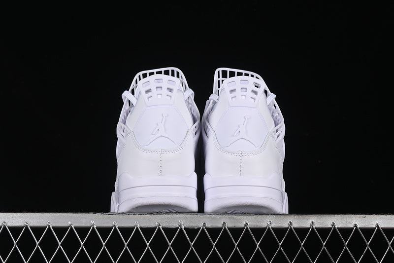 Nike Air Jordan 4 Retro Net White Sneakers