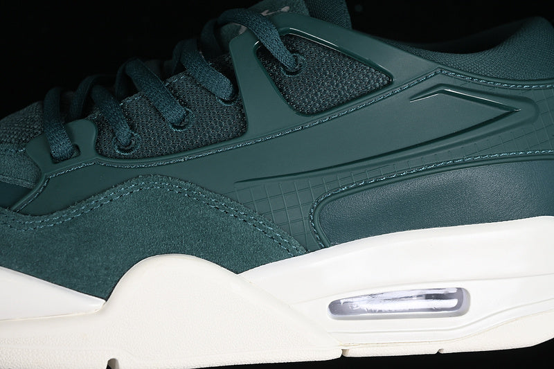 Nike Air Jordan 4 Remastered Oxidized Green White Sole Sneakers