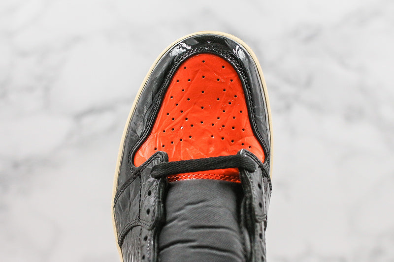 Nike Air Jordan 1 Retro OG High Shattered Backboard 3.0 Black Orange Sneakers