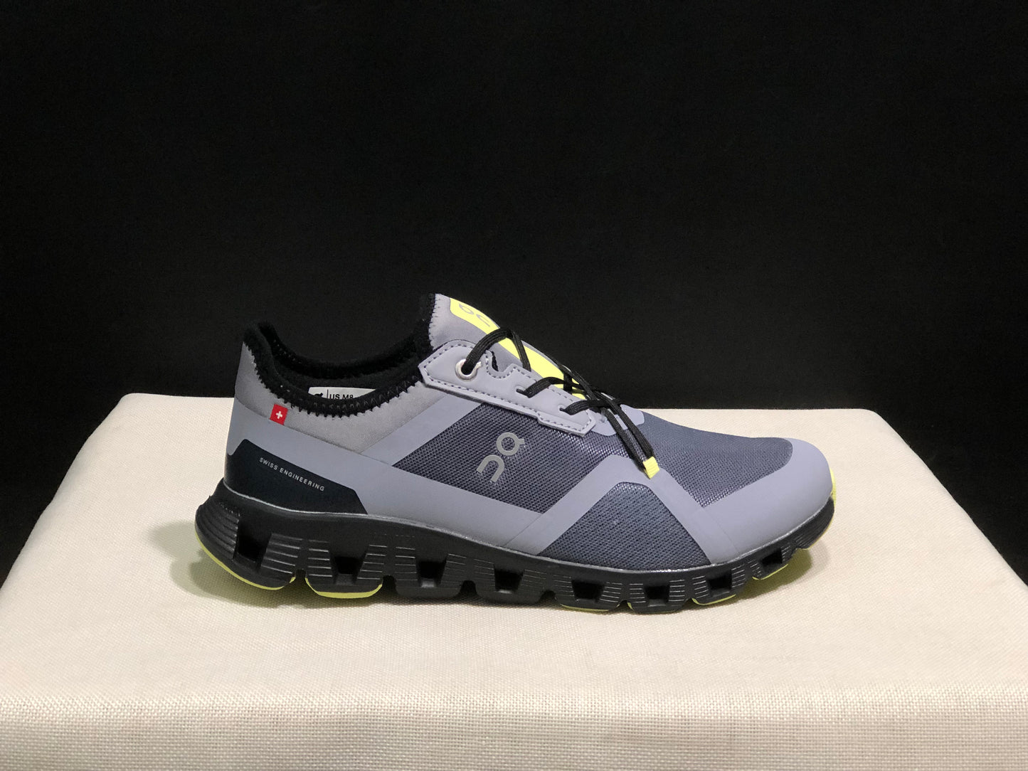 On Running Cloud X 3 AD Comfortable Wear-Resistant Training Shoes Grey/Hay