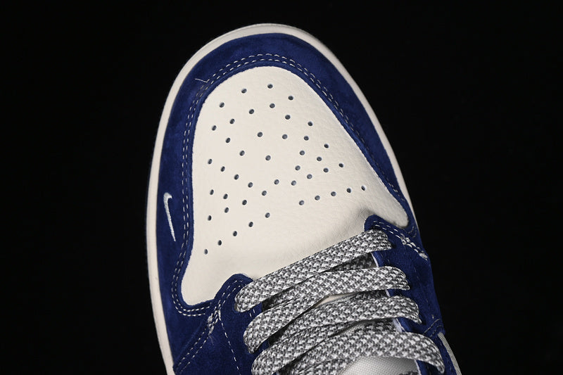Nike Air Jordan 1 Low Off-White White Blue Grey Sneakers