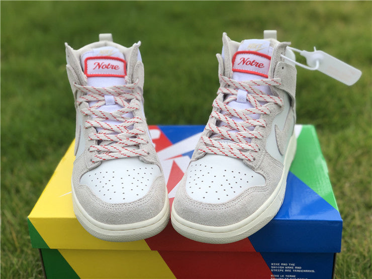 Nike Dunk High Notre Light Orewood Brown White Sneakers