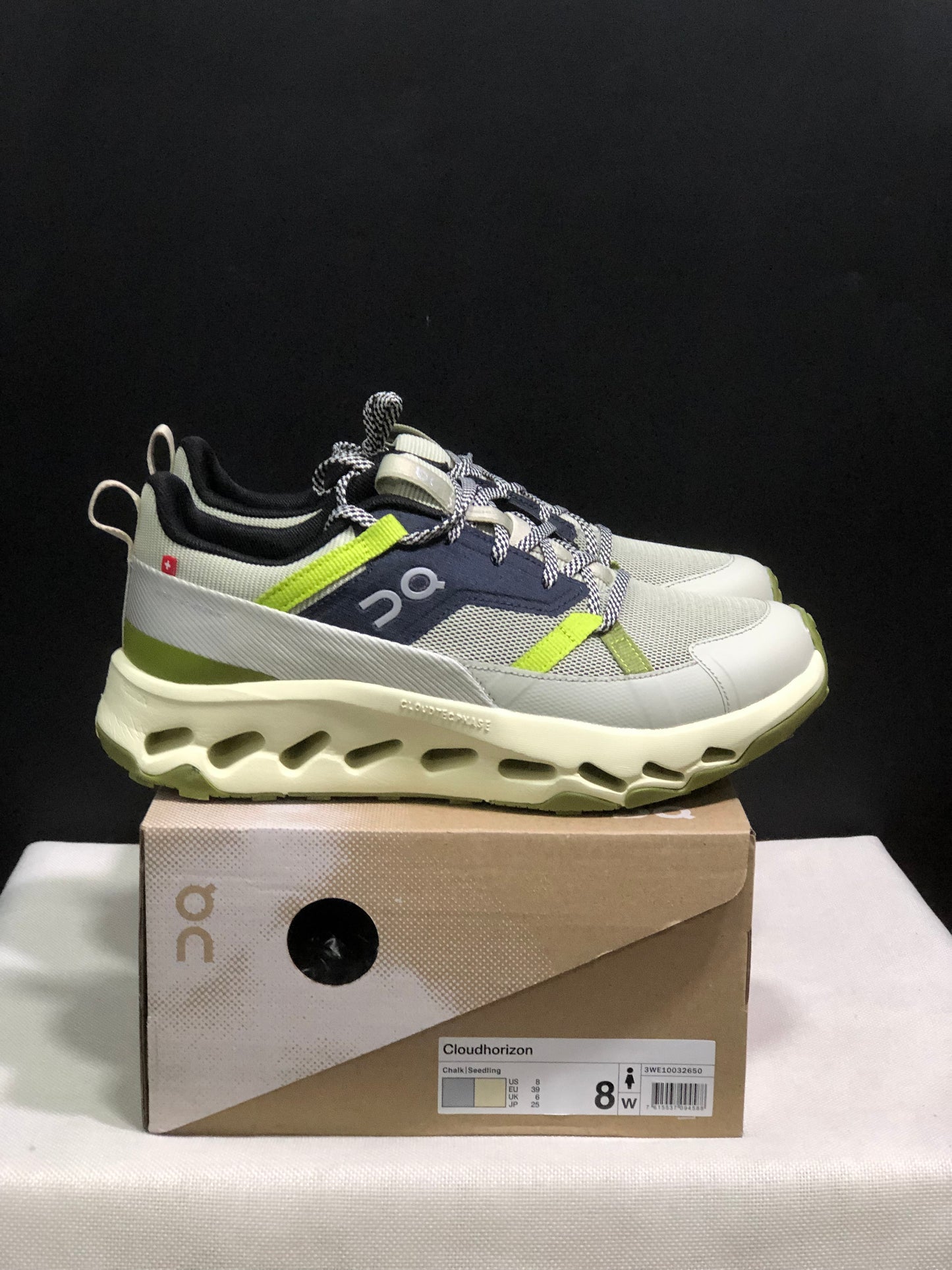 On Running Cloudhorizon Comfortable Hiking Shoes Chalk/Seedling