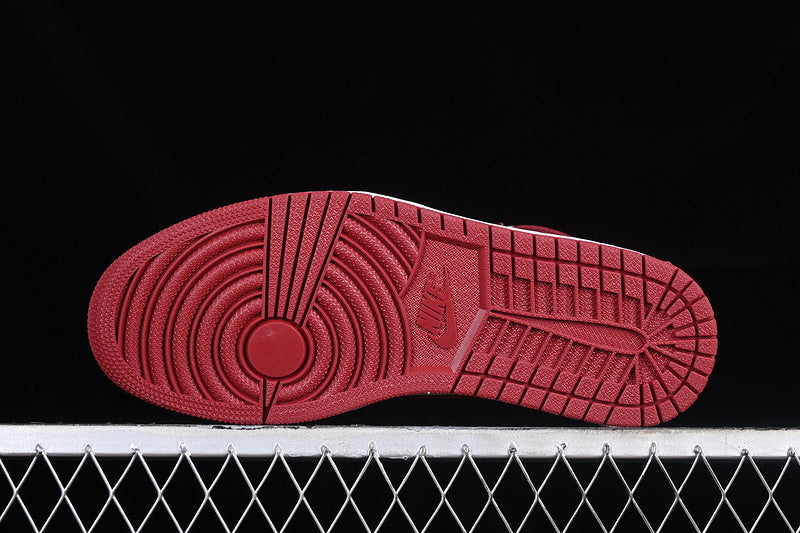 Nike Air Jordan 1 Retro High Dune Red White Sneakers
