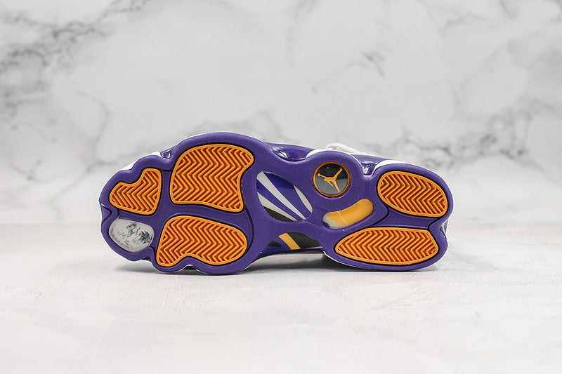 Nike Air Jordan 6 Rings White Purple Sneakers