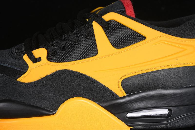 Nike Air Jordan 4 Bruce Lee Remastered Black Yellow Sneakers